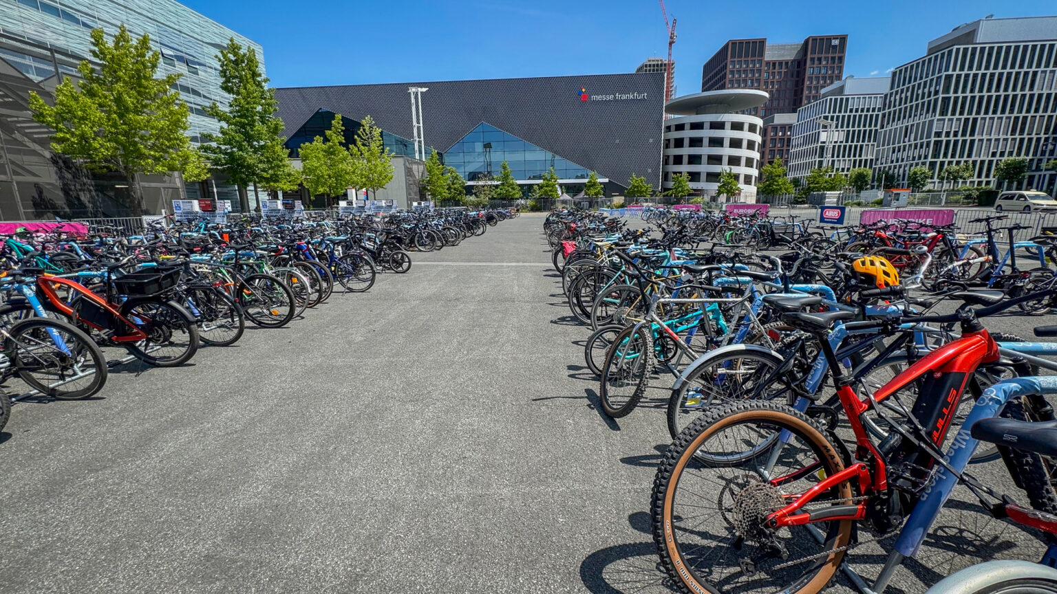 Eurobike bike parking