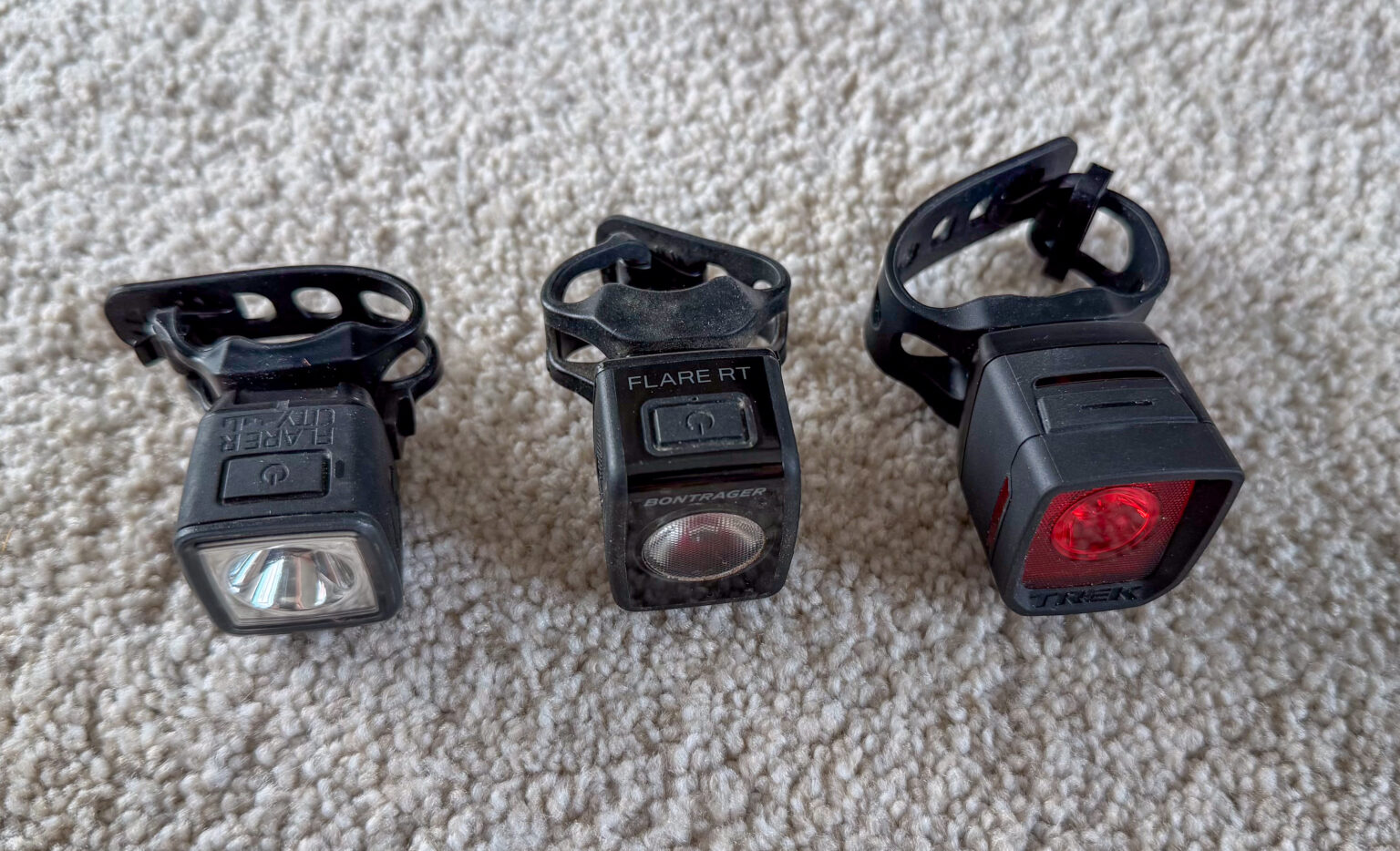 Trek City light size comparison