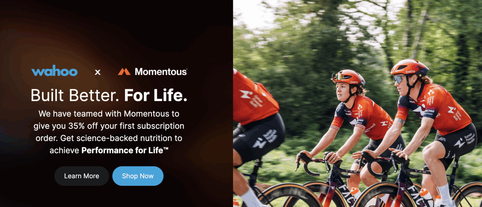 Why is Wahoo Bringing Momentous Nutrition Into Its Ecosystem?