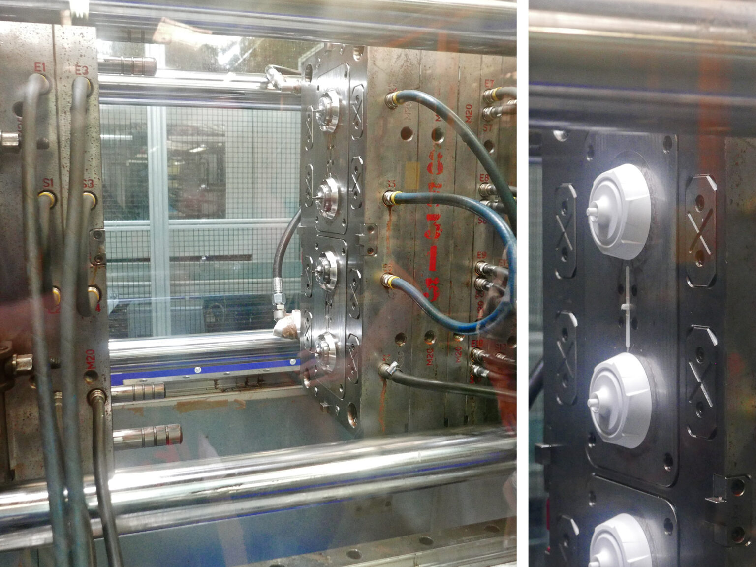 Zefal Factory Tour: cycling products made in France, Sense Pro water bottle cap injection molding