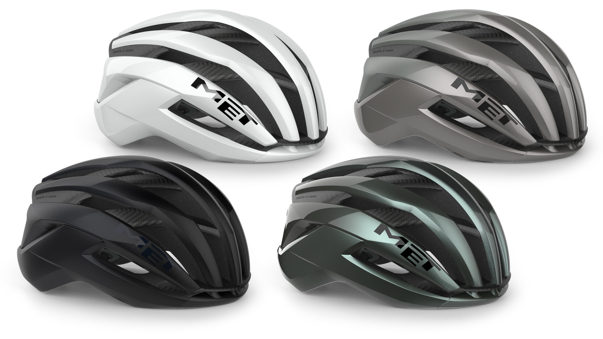 2025 MET Trenta 3K Carbon MIPS vented road helmet, colors