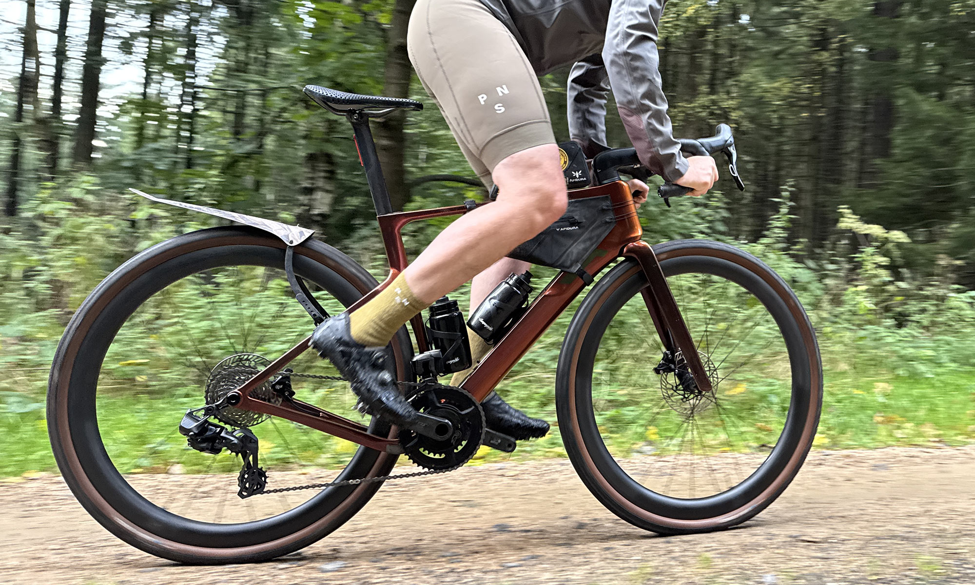 Campagnolo Super Record X wireless 13-speed 1x & 2x drivetrain for road, all-road & gravel bikes, riding gravel