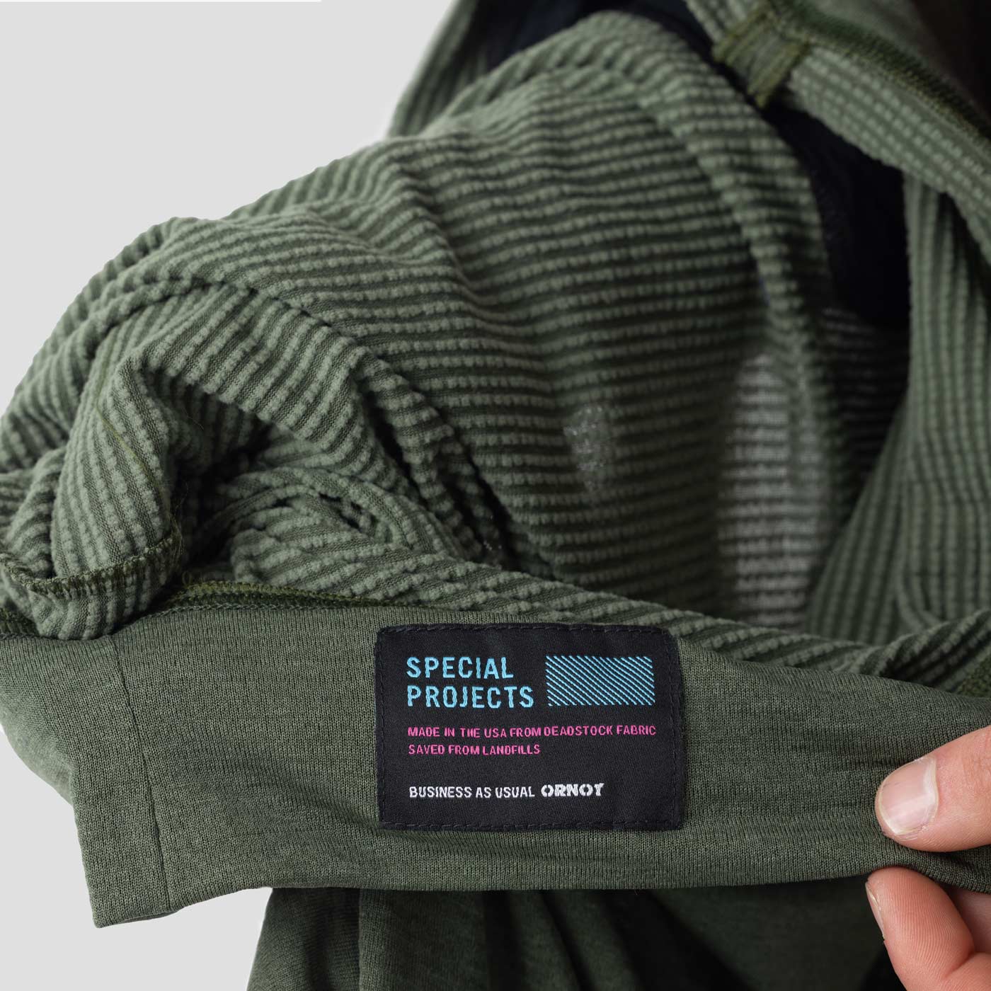 Ornot Limted Gravel Sweater micro grid