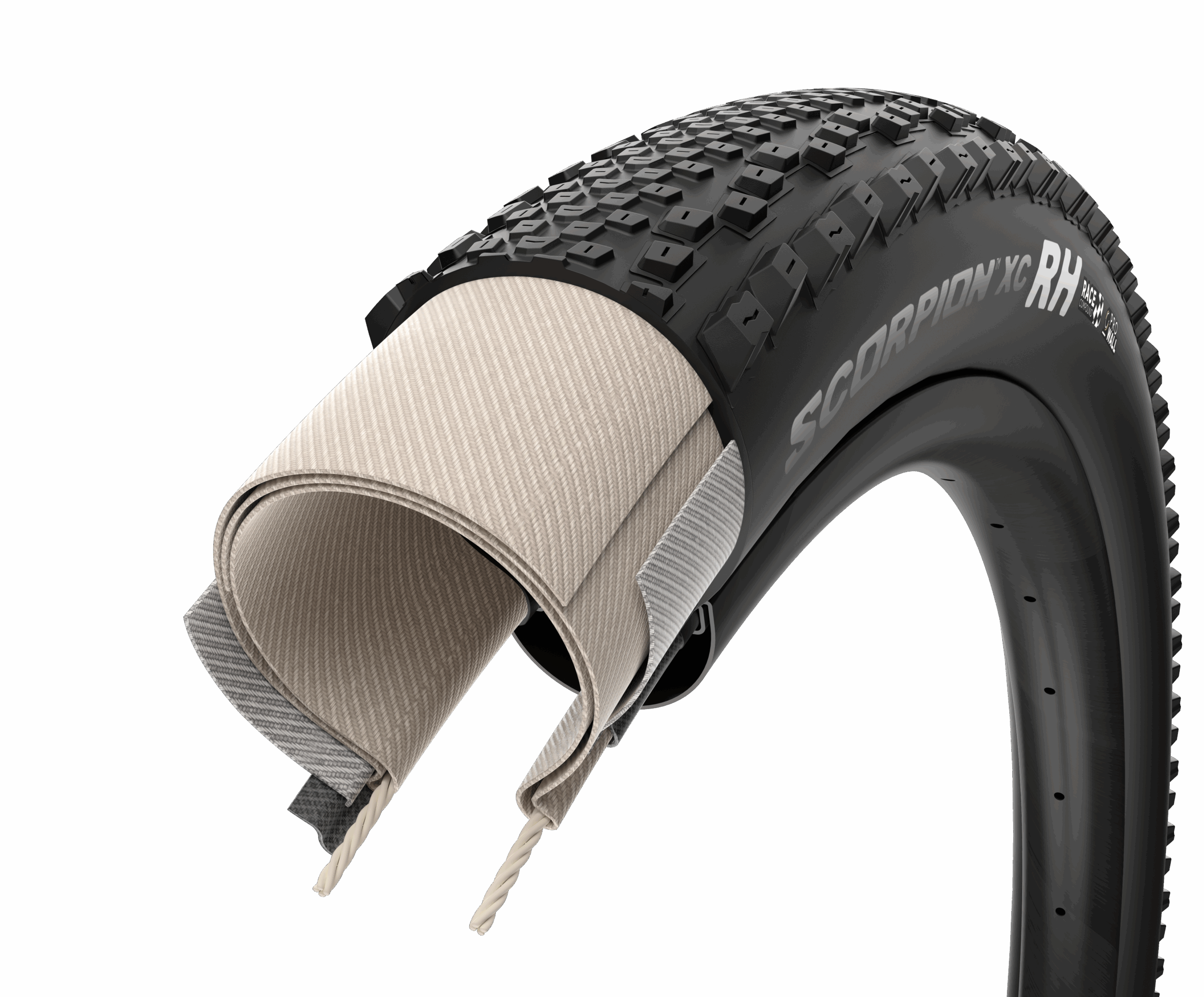 Pirelli Scorpion XC RH tech drawing