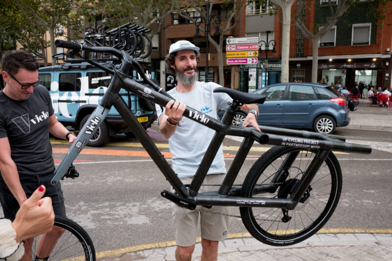 Vielo & Partners Build Sub-30lb Cargo Bikes from Airplane Parts to Help Flood Victims