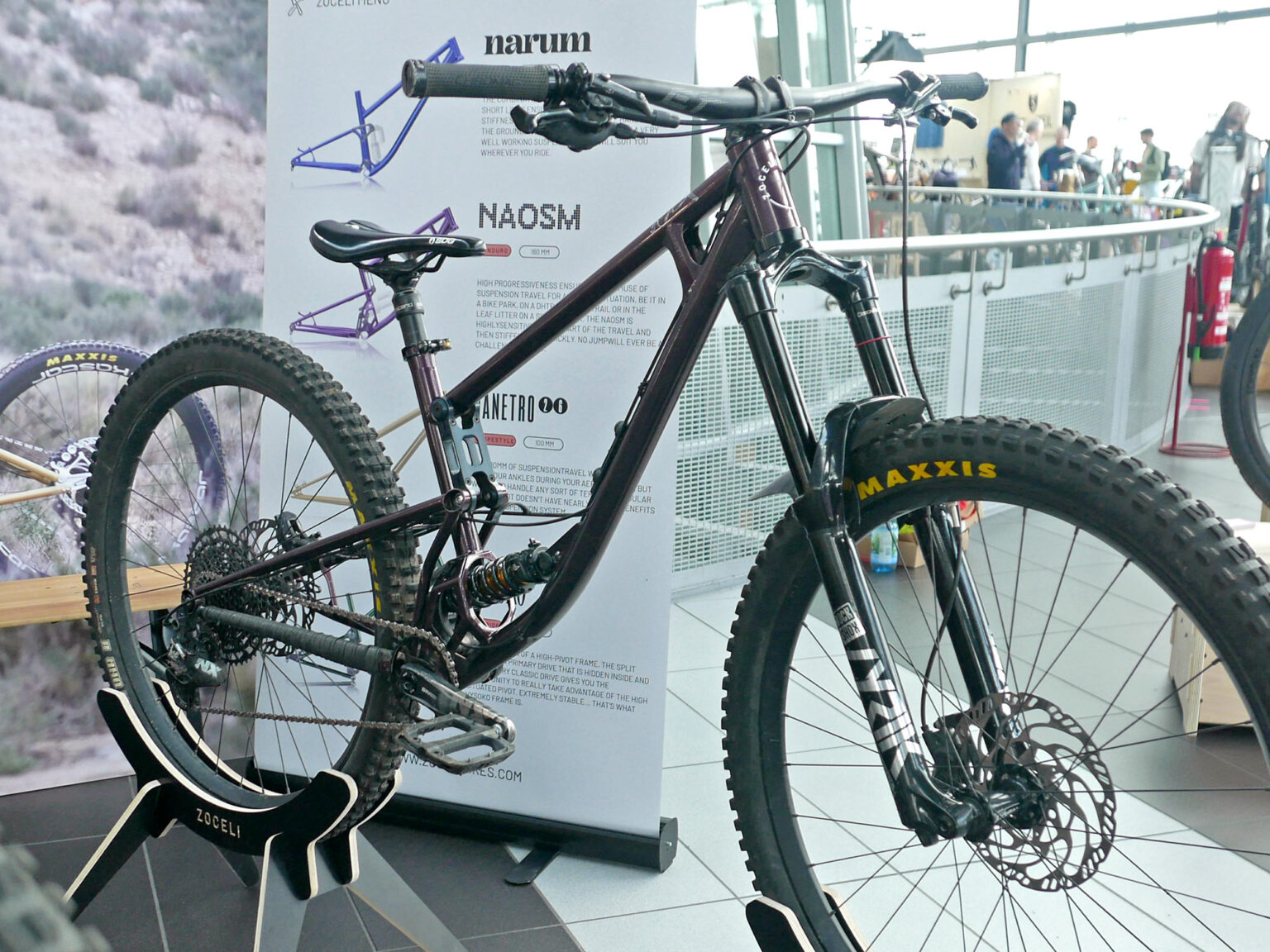 Zoceli Naosm 160mm steel enduro mountain bike