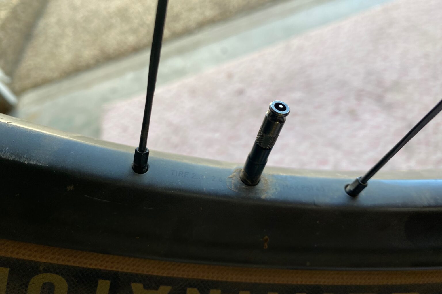 a close look at the Schwalbe Clik Valve
