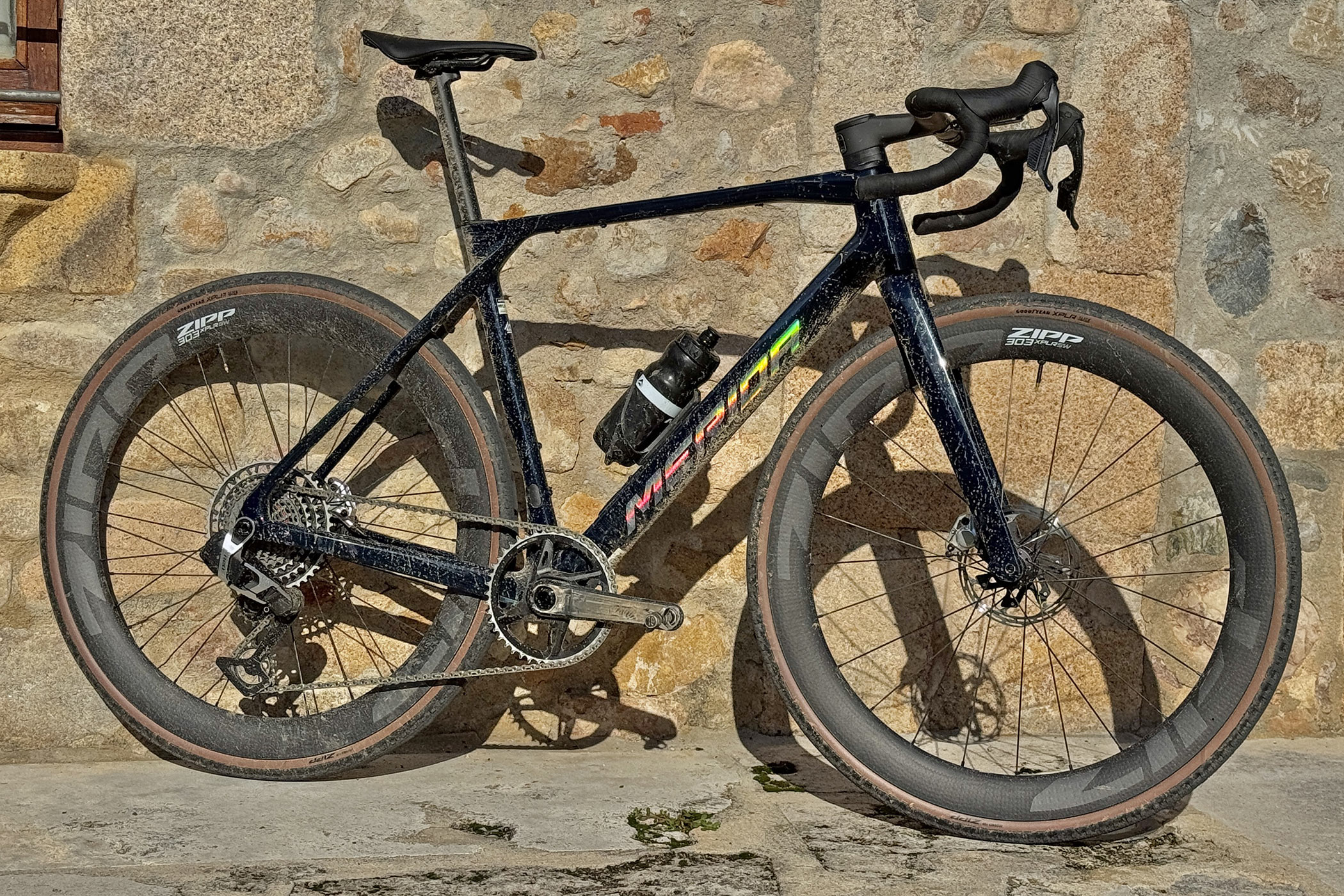 2025 Merida Mission aero carbon gravel race bike, driveside