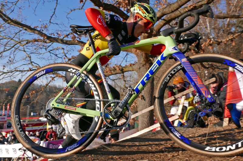 Pro Bike Checks: CX World Cup Winning Trek Boone RSLs of Lucinda Brand & Thibau Nys