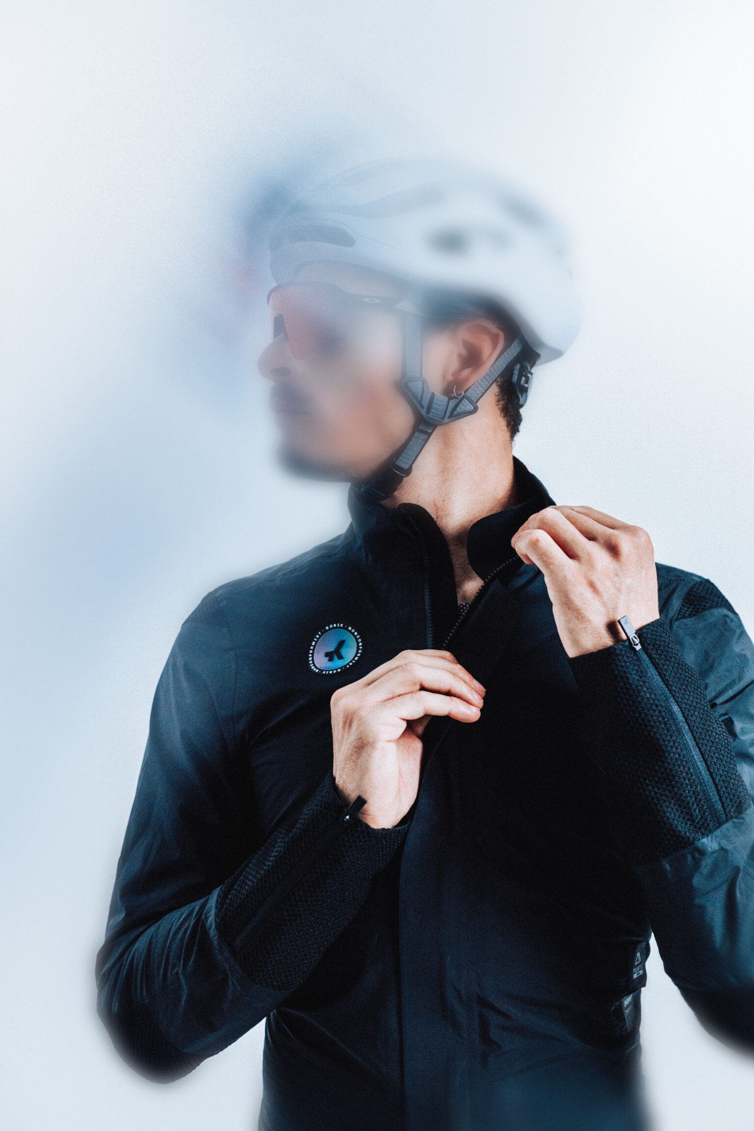 Zipper flap to prevent irritation 