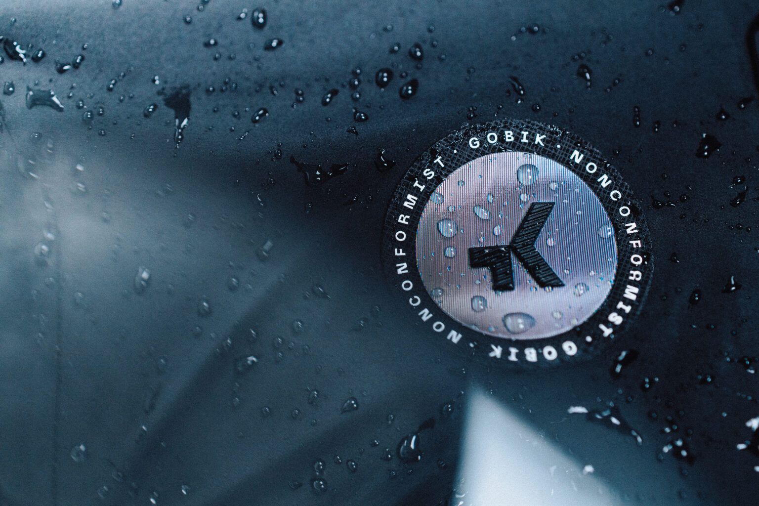 close up on Gobik logo