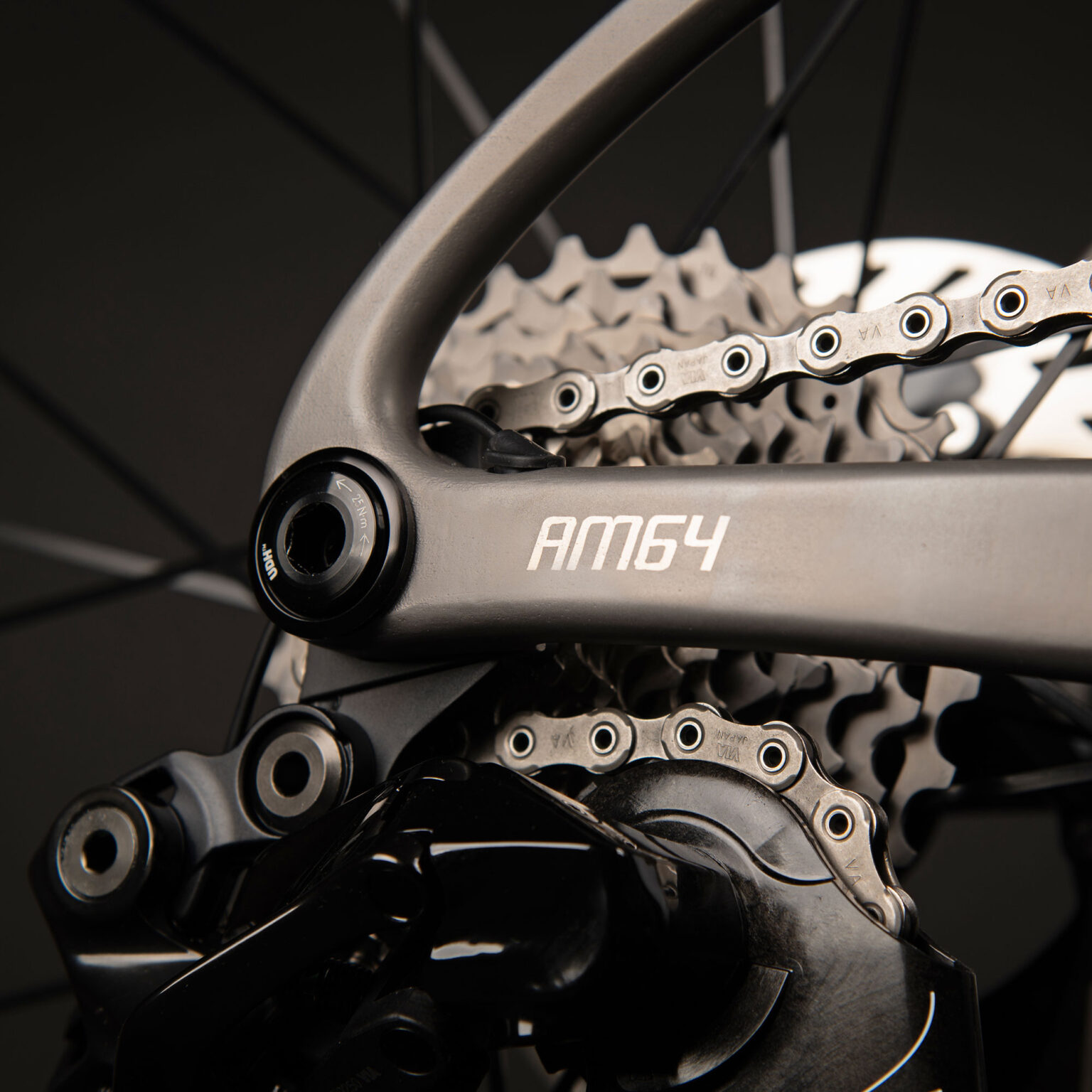 J.Laverack Speedform bespoke, fully 3D-printed titanium aero road bike, UDH