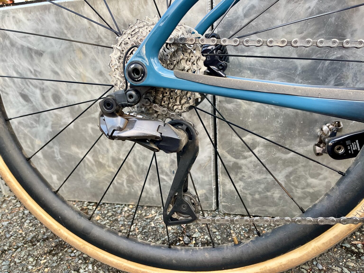 Lizzy Gunsalus Cannondale Super X derail