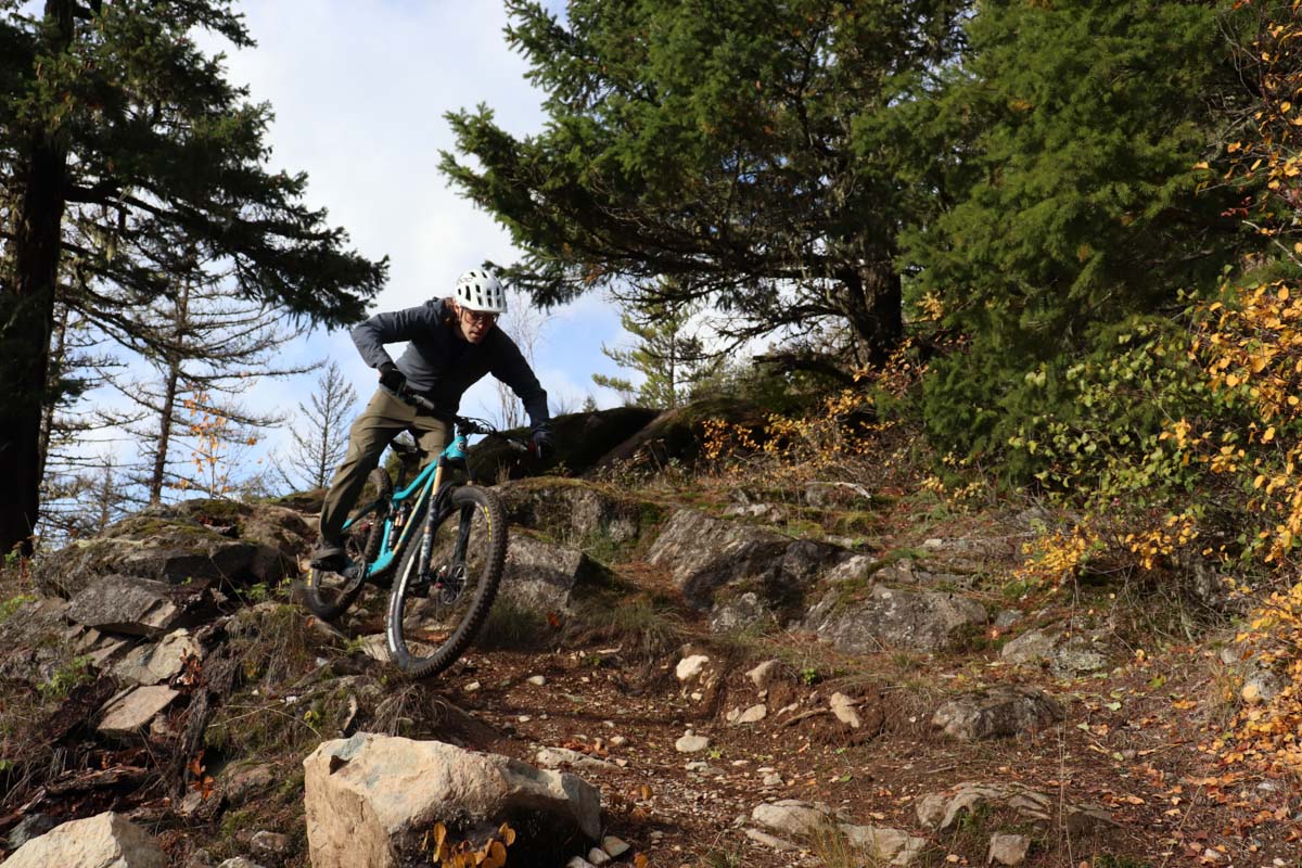 Patagonia Nano Air Ultralight hoody, SF, cornering