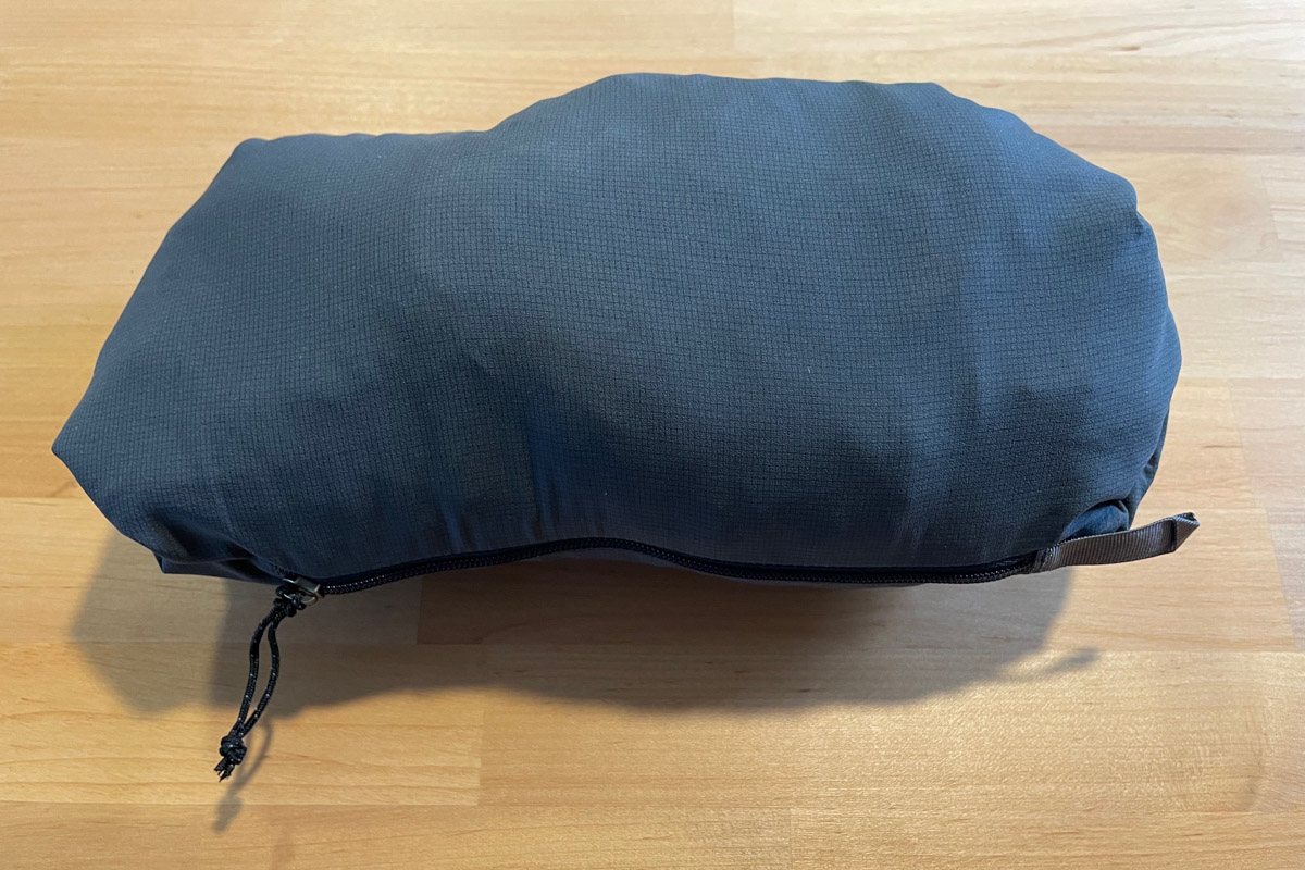 Patagonia Nano Air Ultralight hoody, packed up