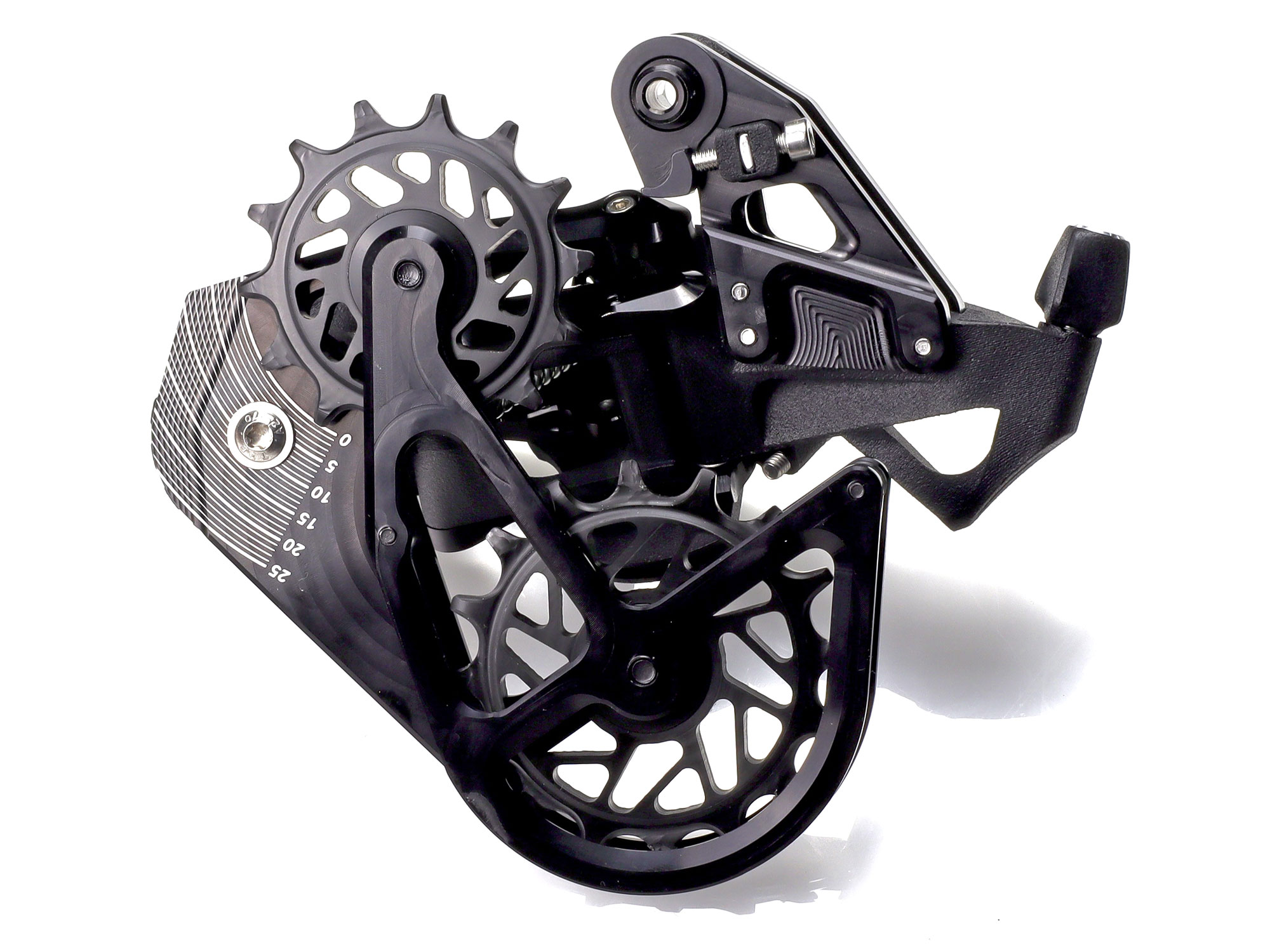 Ratio Mech wide range 1x mechanical alt off-road derailleur now available, backside