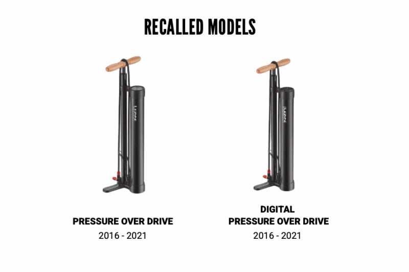 Lezyne Conducts Voluntary Safety Recall for Pressure Over Drive Floor Pumps