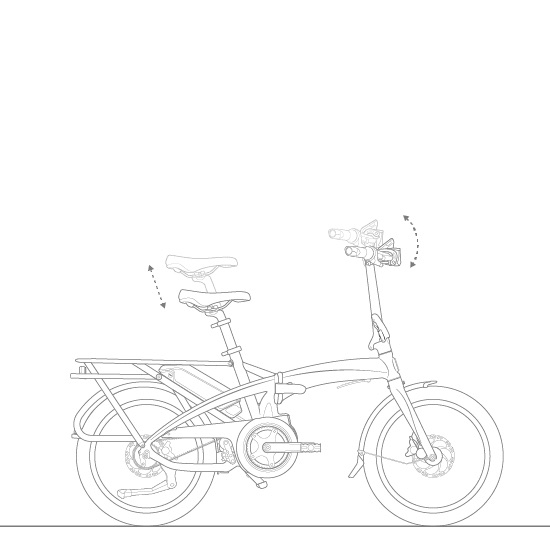 Tern Bicycles 4th Gen Vektron Folding eBike illistrator