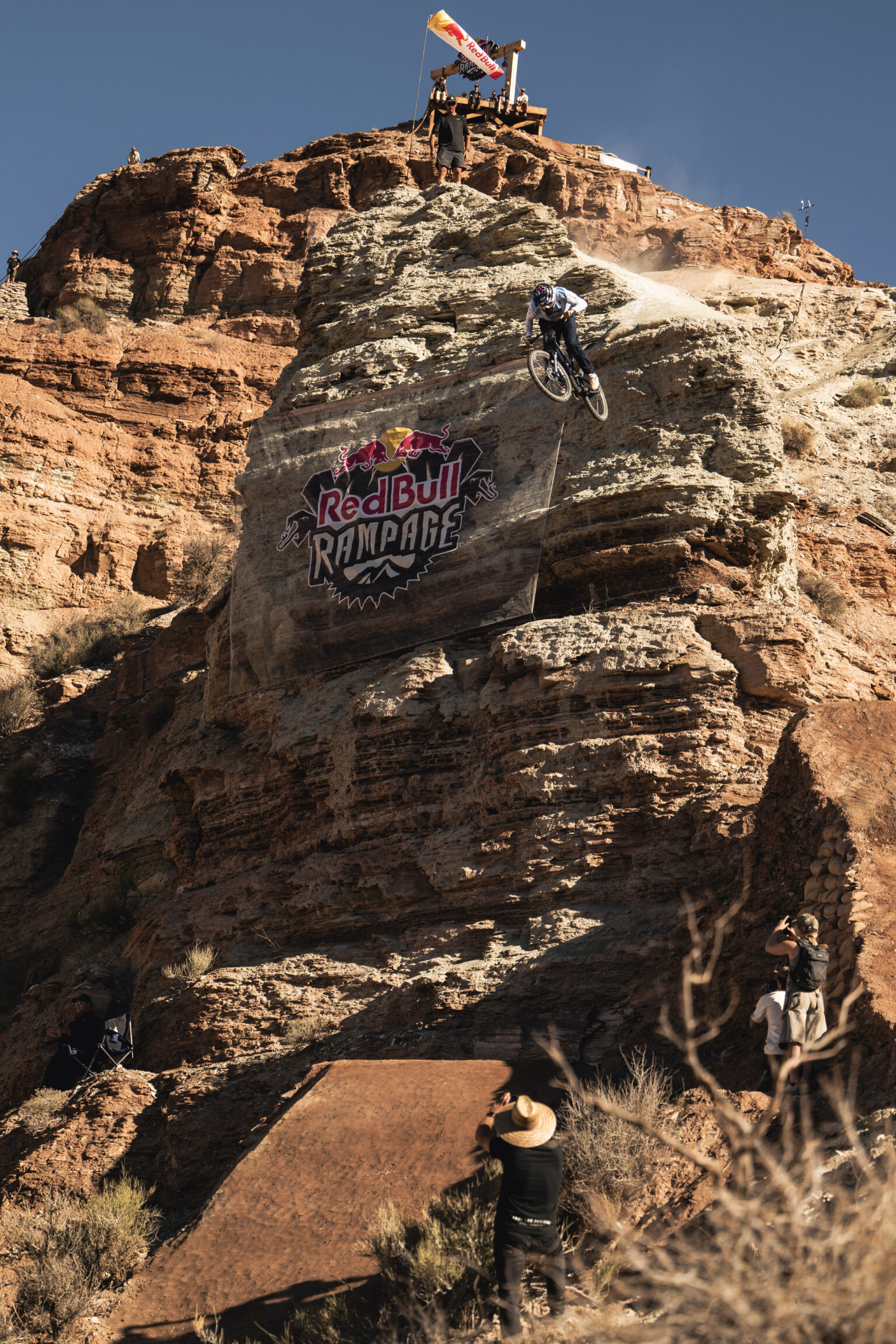 Tomas Lemoine practices at Red Bull Rampage in Virgin, Utah, USA on October 18, 2025 // Bartek Wolinski / Red Bull Content Pool // SI202510190281 // Usage for editorial use only //