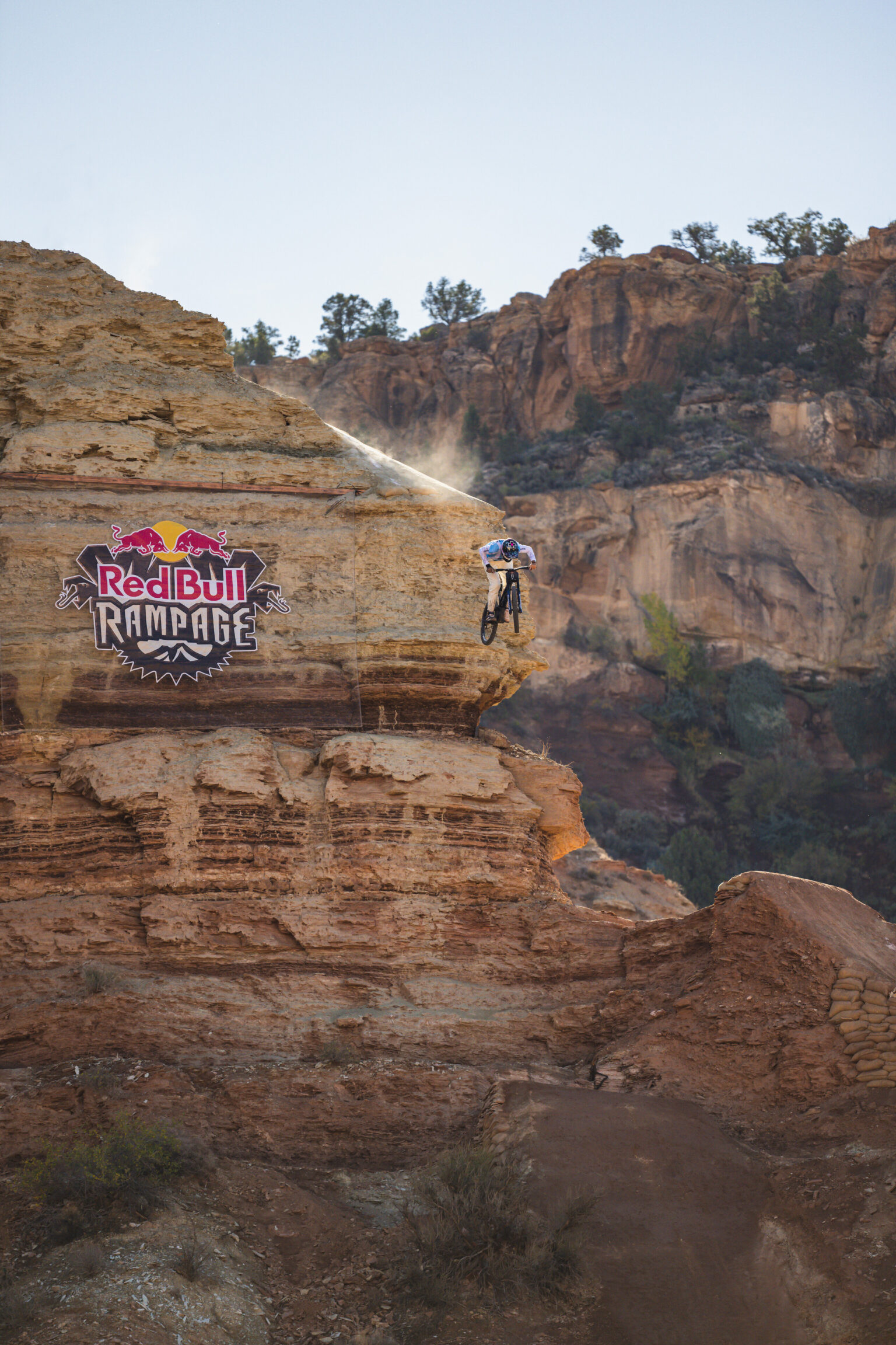 Tomas Lemoine competes at Red Bull Rampage in Virgin, Utah, USA on October 19, 2025. // Paris Gore / Red Bull Content Pool // SI202510200109 // Usage for editorial use only //