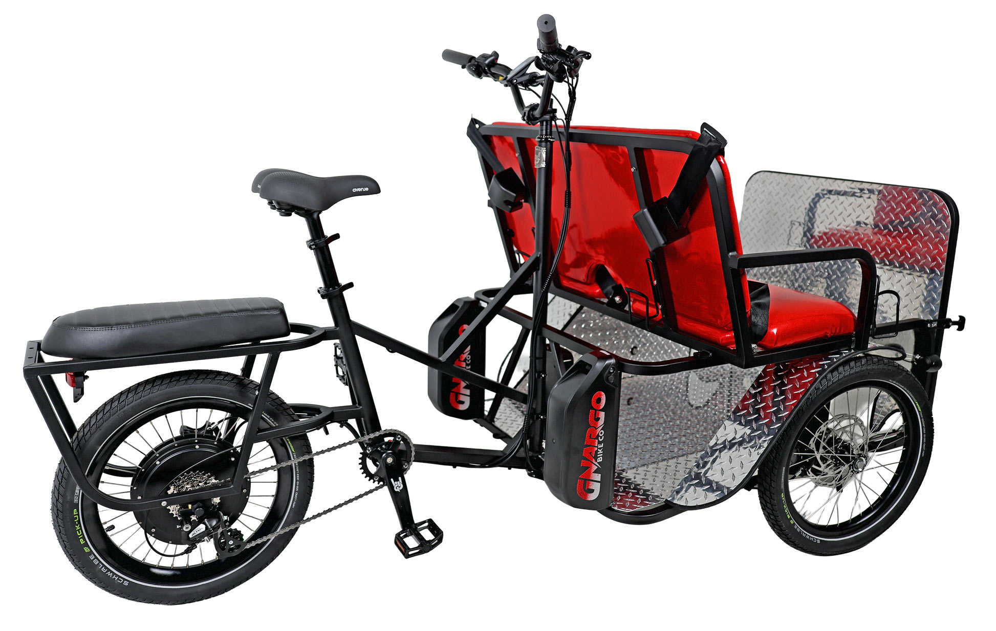 gnargo trishaw mv passenger cargo e-bike.