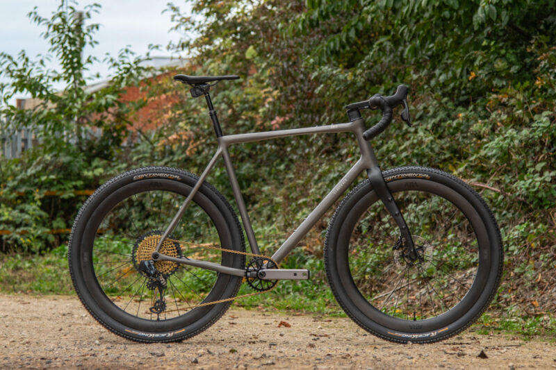 J Laverack Unleashes Custom GRiT57 Monster Gravel Bike
