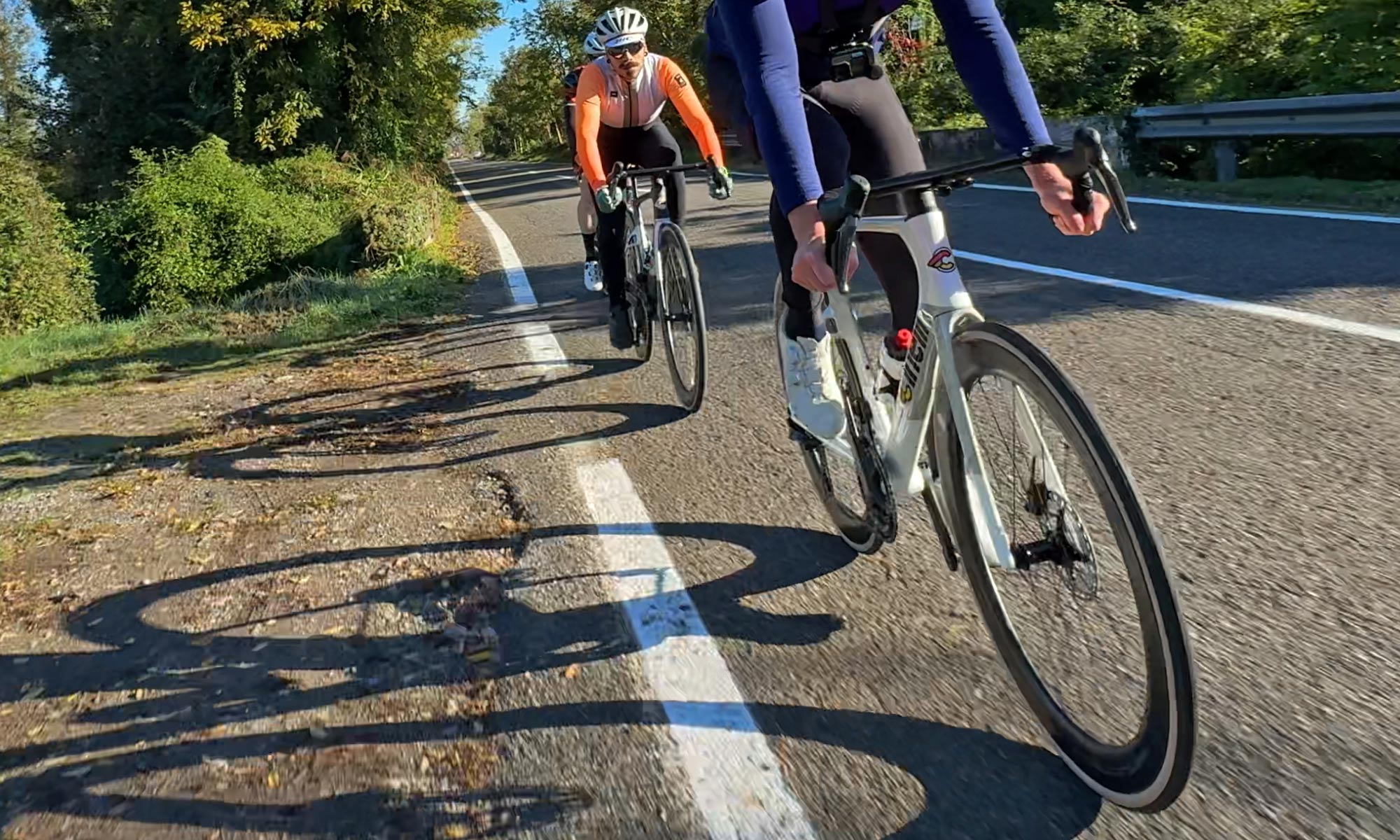 road riding the all-new Cinelli Aeroscoop aero carbon road bike