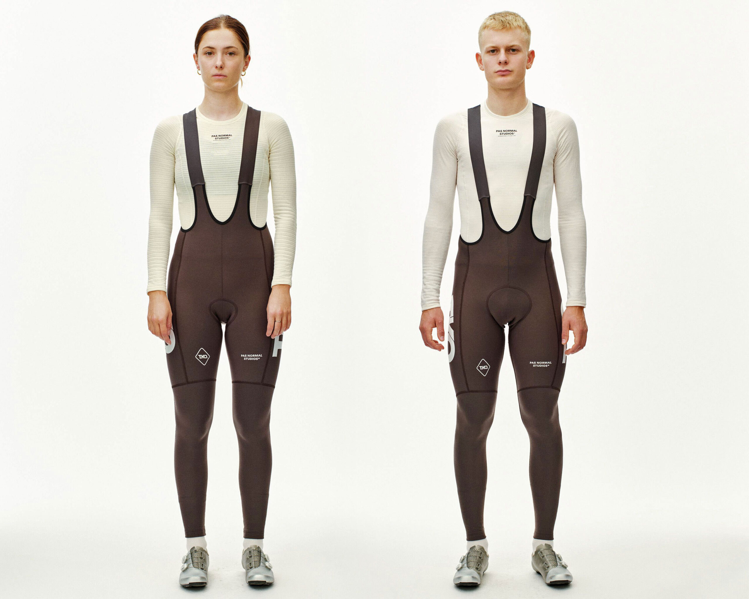 2025 Pas Normal Studios TKO limited edition fashion-forward cycling kit, thermal bibs