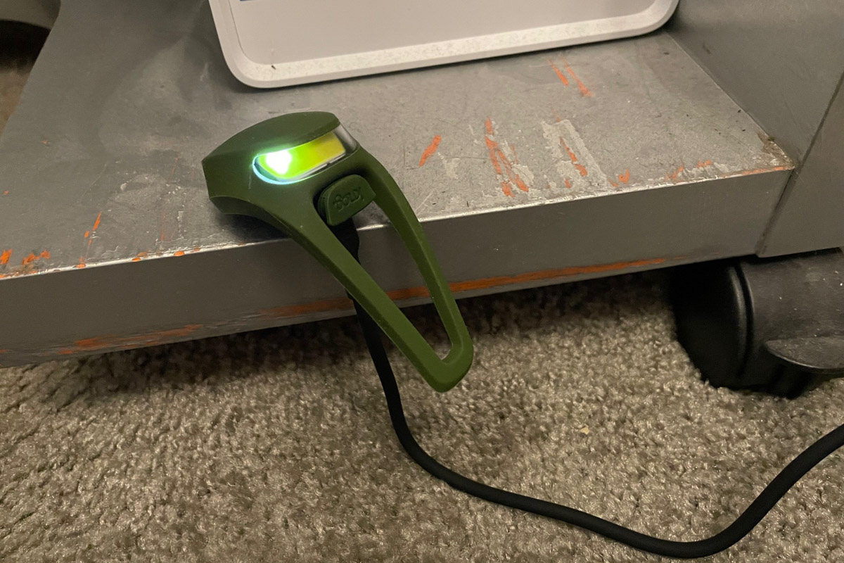Knog Frog light, charging