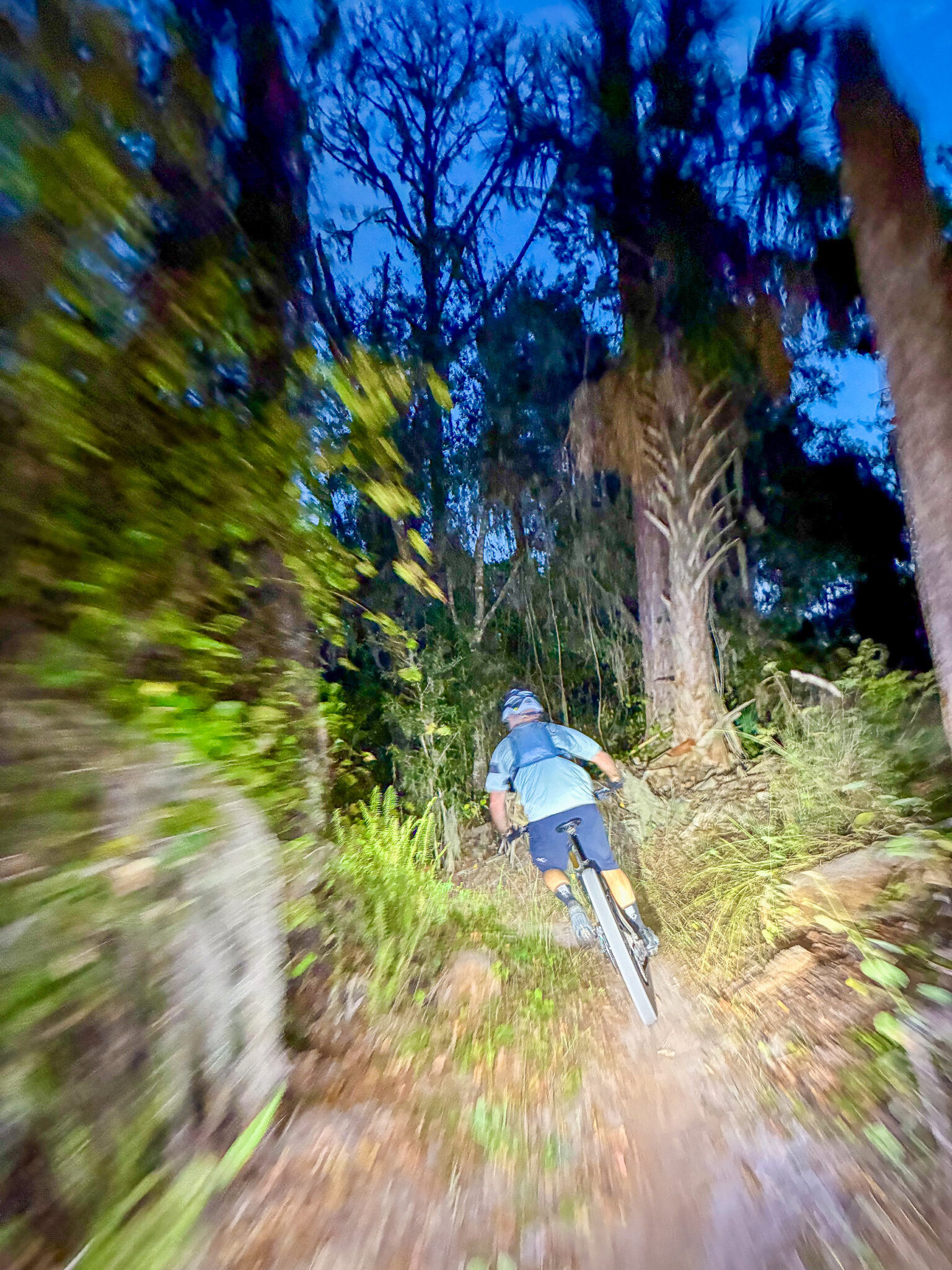 Riding MTB in Florida