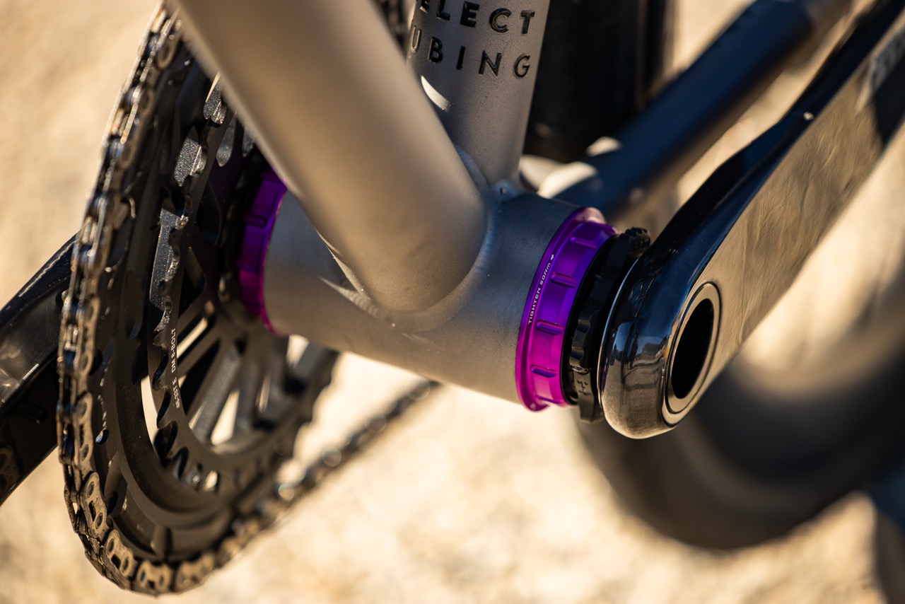 Stinner X Wolf Tooth Partnership purple bb