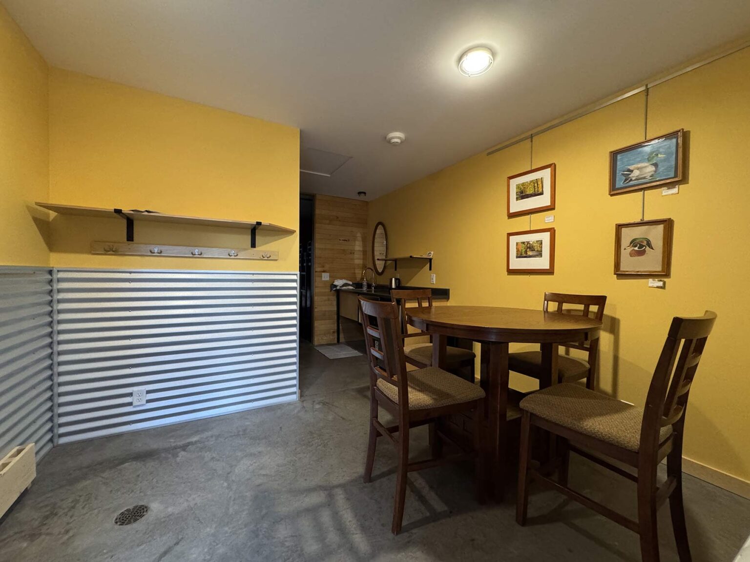 home base cabins at mt telemark village in cable wisconsin.