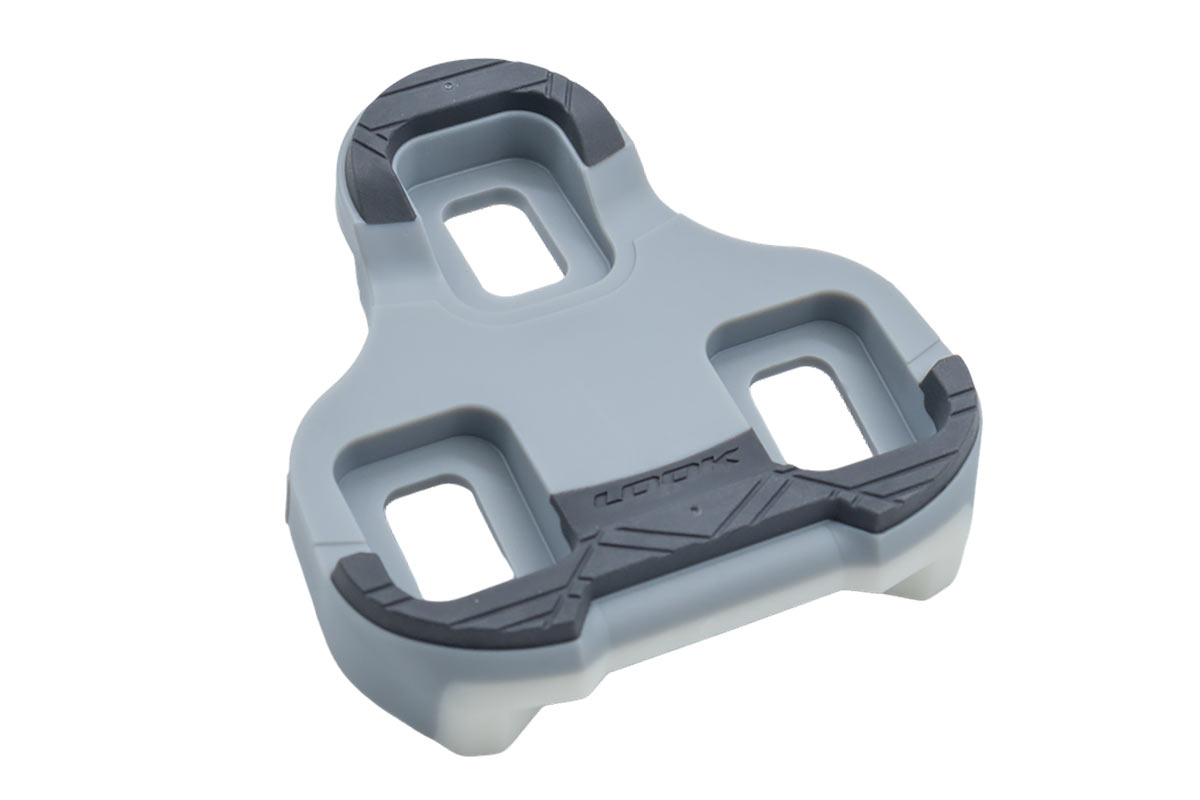 look keo grip 3k road cycling cleats with improved traction for walking.