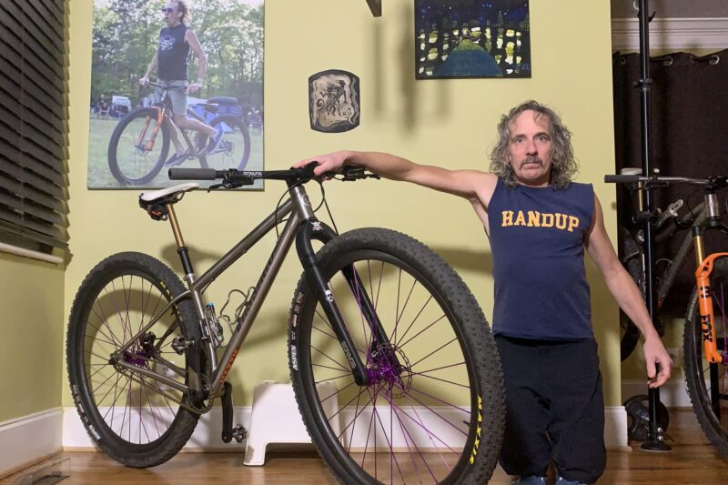 Interview: Dicky Dives into the Deep End of 32″ Bikes with Custom Titanium Vassago SS