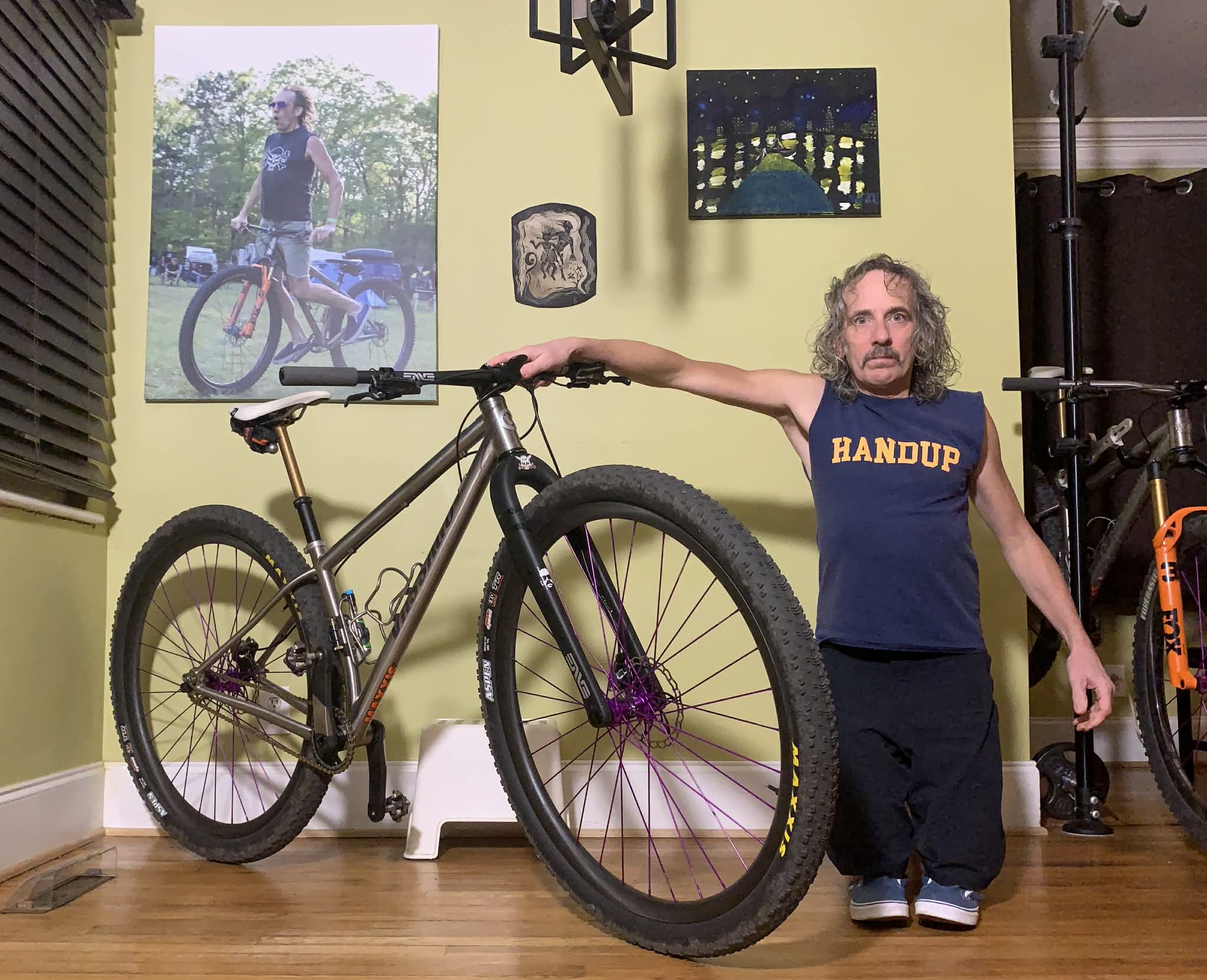 Interview: Dicky Dives into the Deep End of 32″ Bikes with Custom Titanium Vassago SS