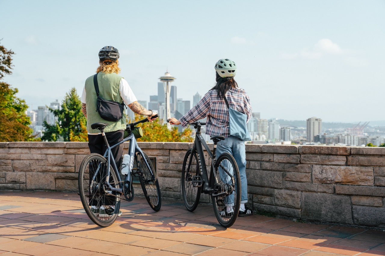 Aventon Soltera 3 ADV Singlespeed eBike space needle