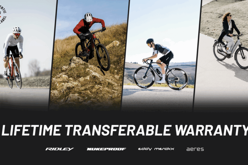 Nukeproof, Ridley, Eddy Merckx & Aeres Now Offer Lifetime Warranty…and it’s Transferable 