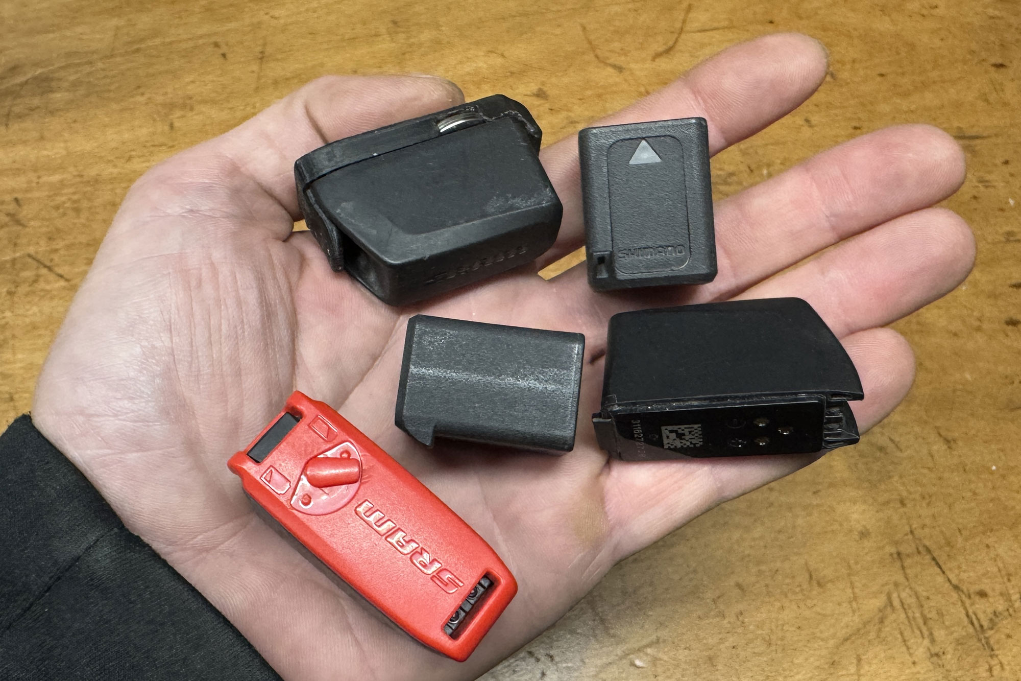 keep your spare electronic derailleur batteries charged