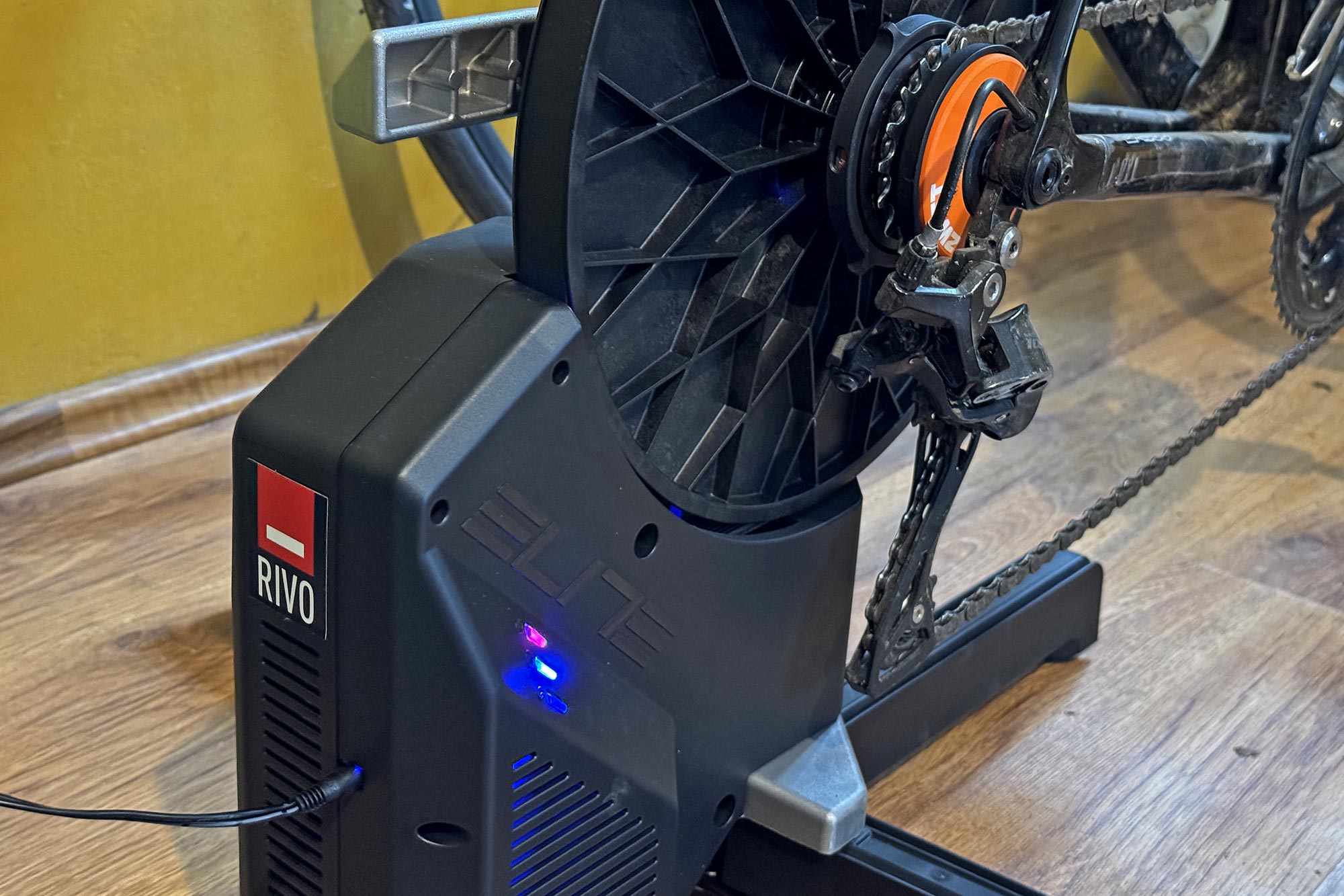 Elite Rivo entry-level premium interactive smart indoor cycling trainer, all the new tech is inside