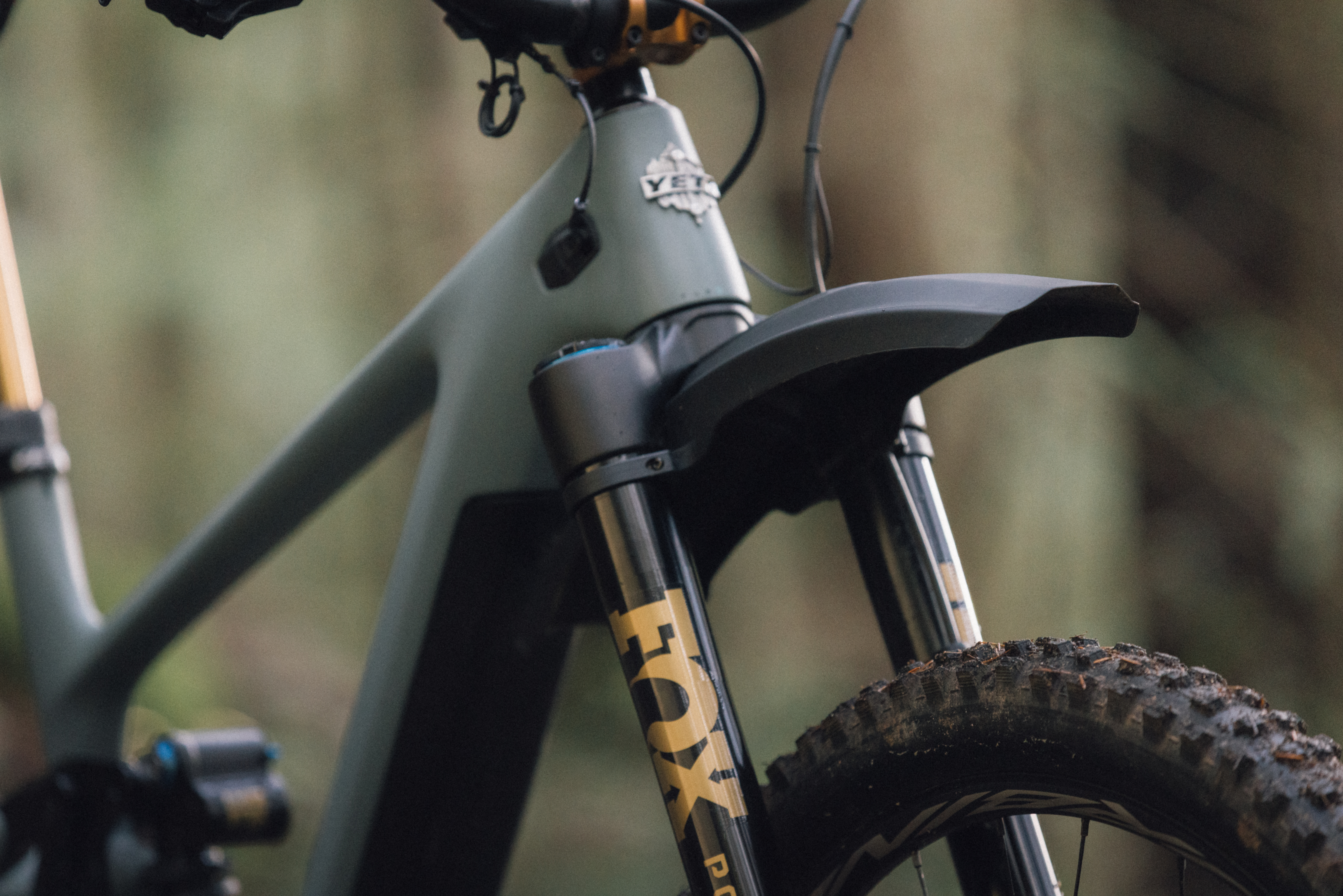 The Fox Podium Inverted Fork Goes Full Moto with New Mud Guard