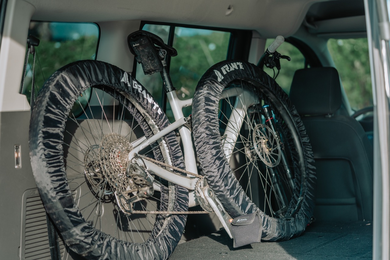 Granite Design Keeps the Mud Out with New Crust Mountain Bike Tire Covers