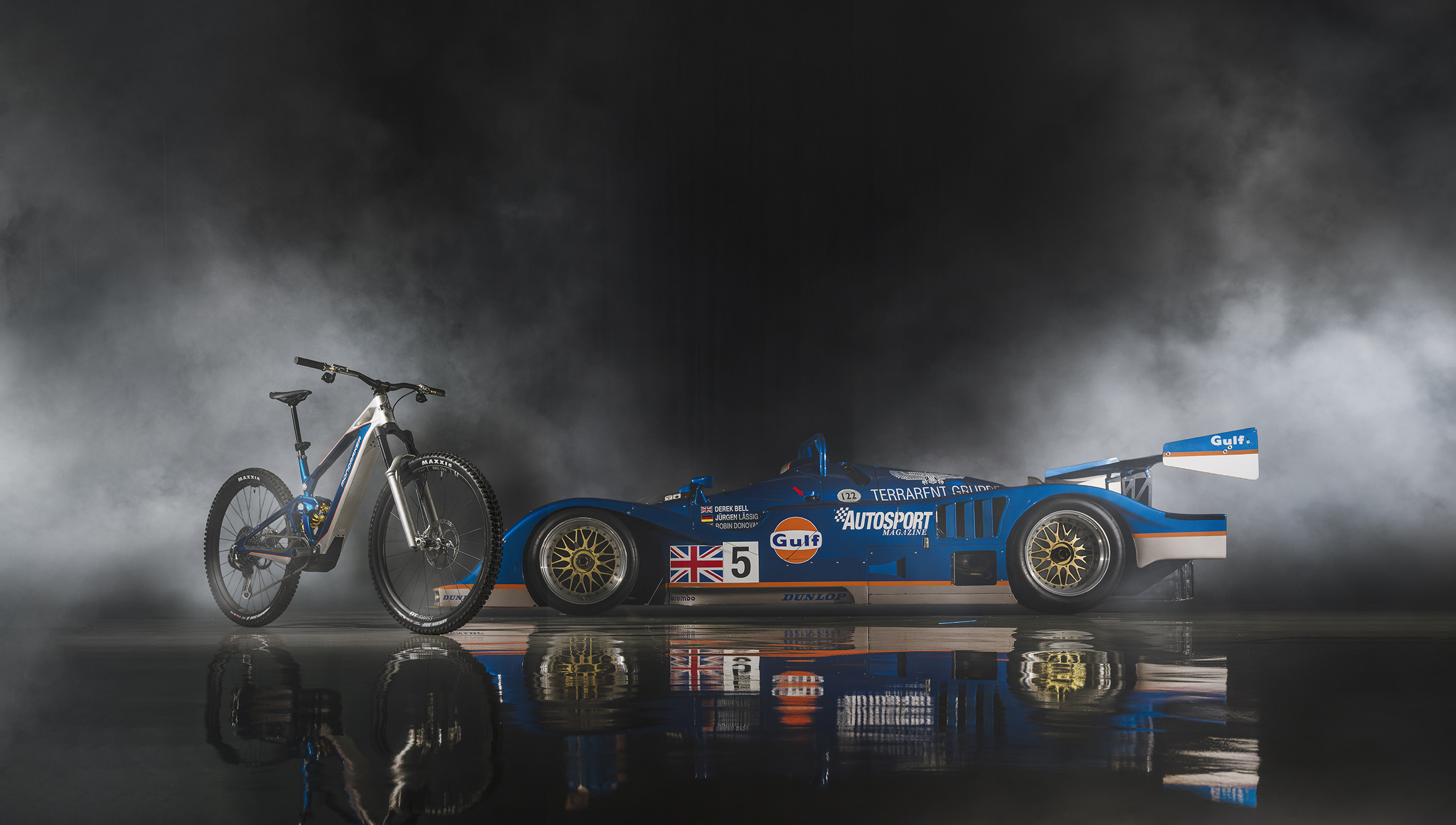 The Race Track is the Inspiration for this Mondraker Crafty Unlimited Gulf