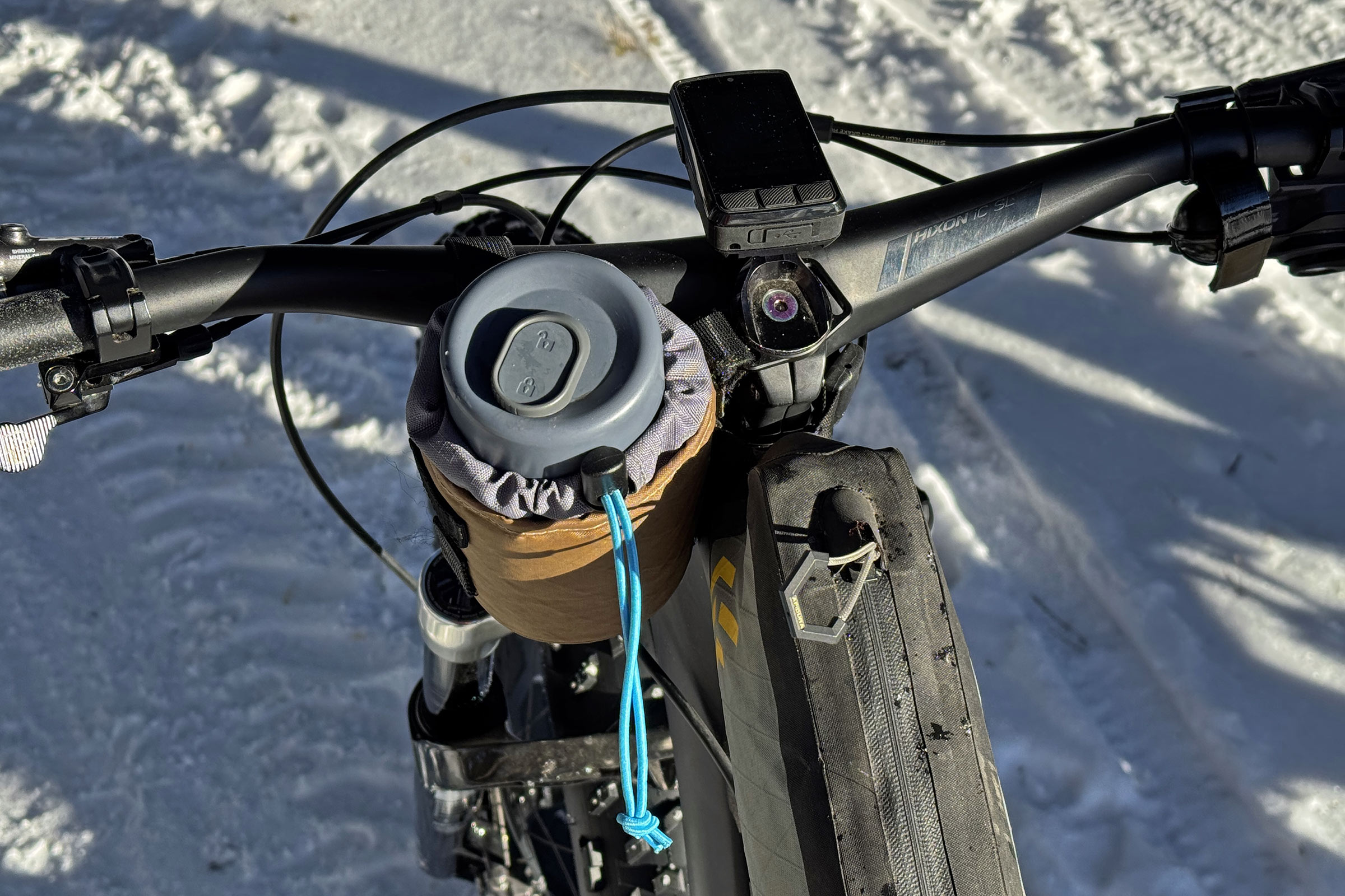 Review: PDW Bingo Spacer Fixes Bags to Bike, Heads Up! Trail Bell Makes Sure You’re Heard