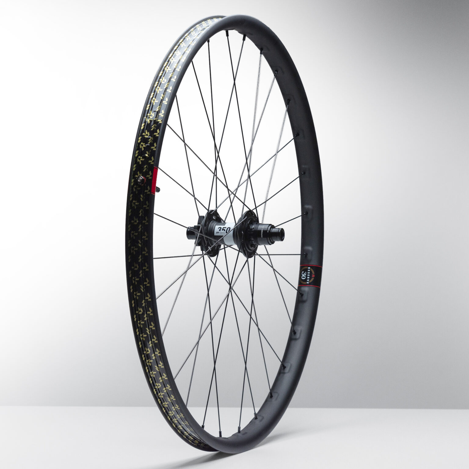 Reserve carbon trail wheel with 350 DEG DF hub