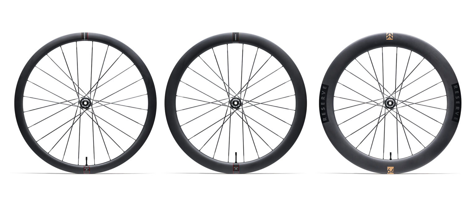 three different rim profile options