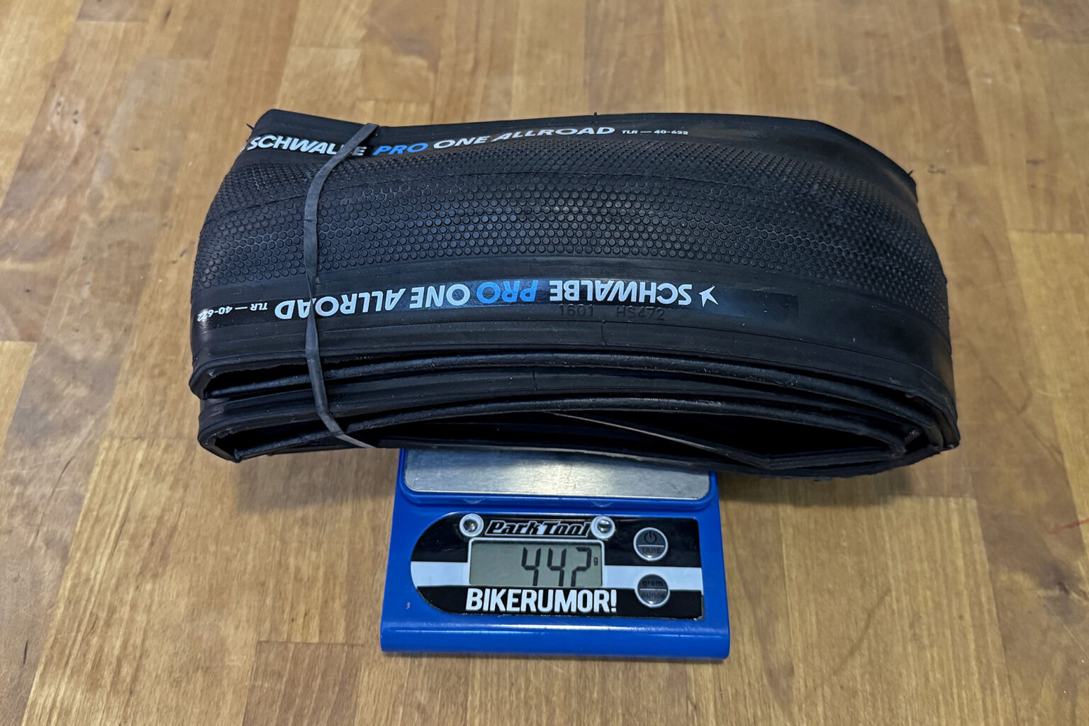 Review: new Schwalbe Pro One AllRoad bicycle tire combines road speed & gravel grip, 40mm at 44g actual weight