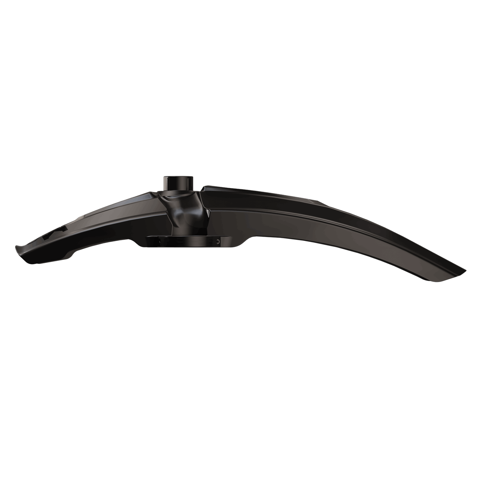 a side profile of the new Fox Podium fender