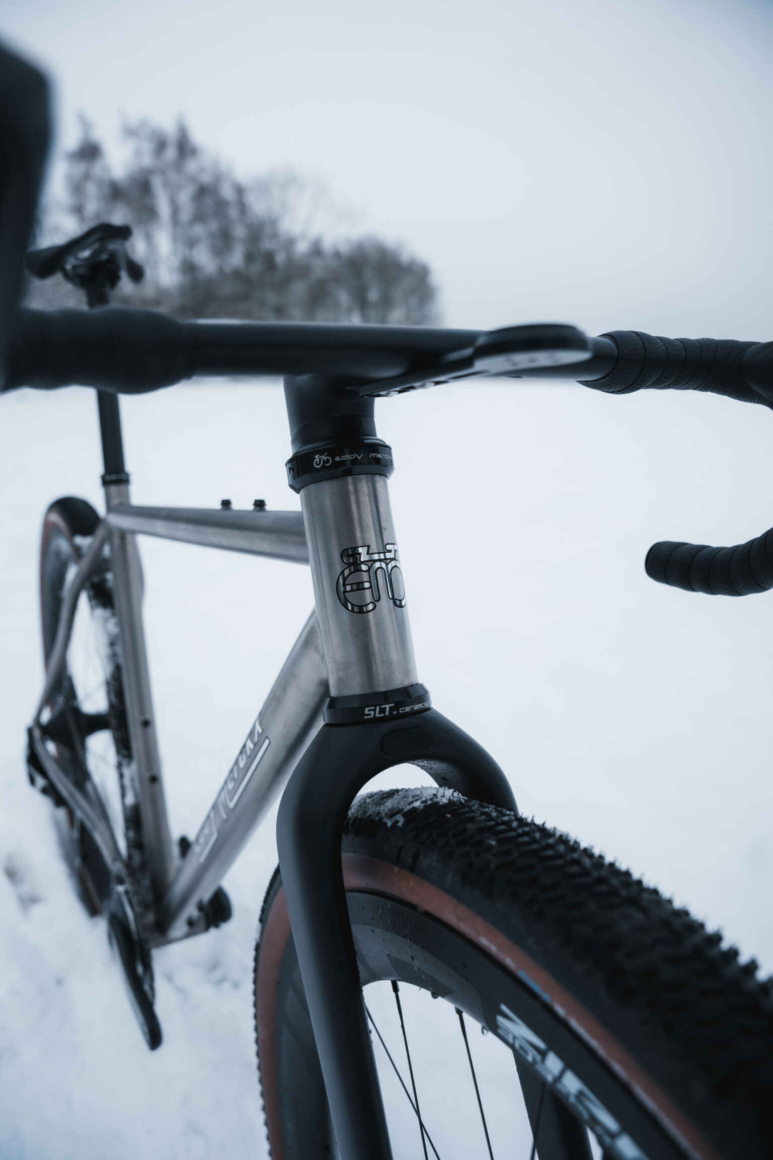 The Corsa Strasbourg Ti in some snow