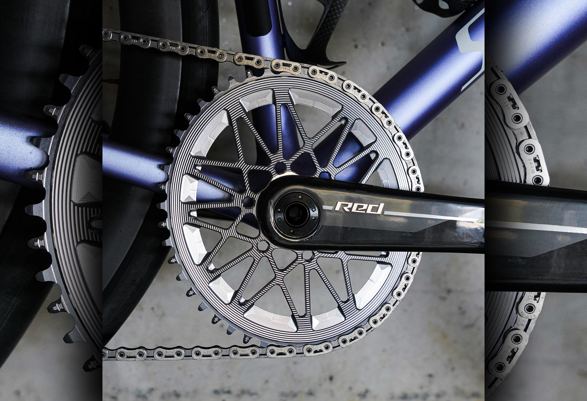 absoluteBLACK Refines Gravel Chainrings for Better Mud Clearing w/ Narrow Chains