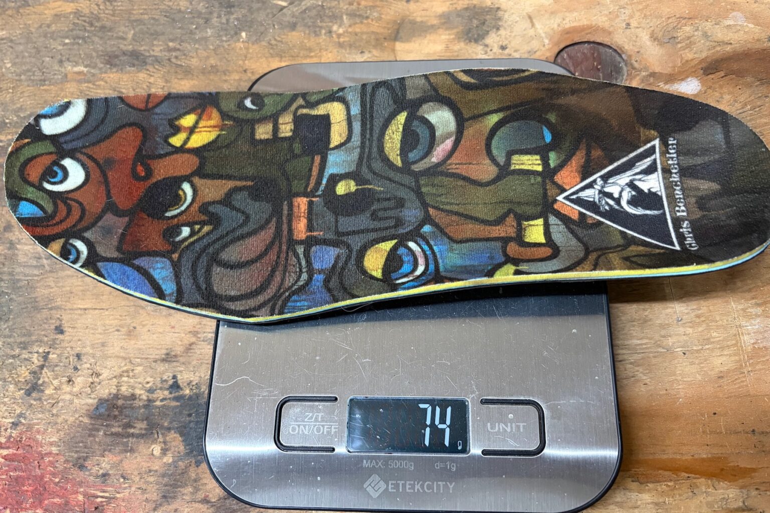 remind insole on the scale